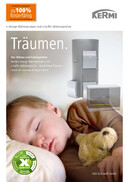 PDF-Download: Kipp Wärmepumpen-Prospekt mit Kind und Wärmepumpe auf dem Titel.